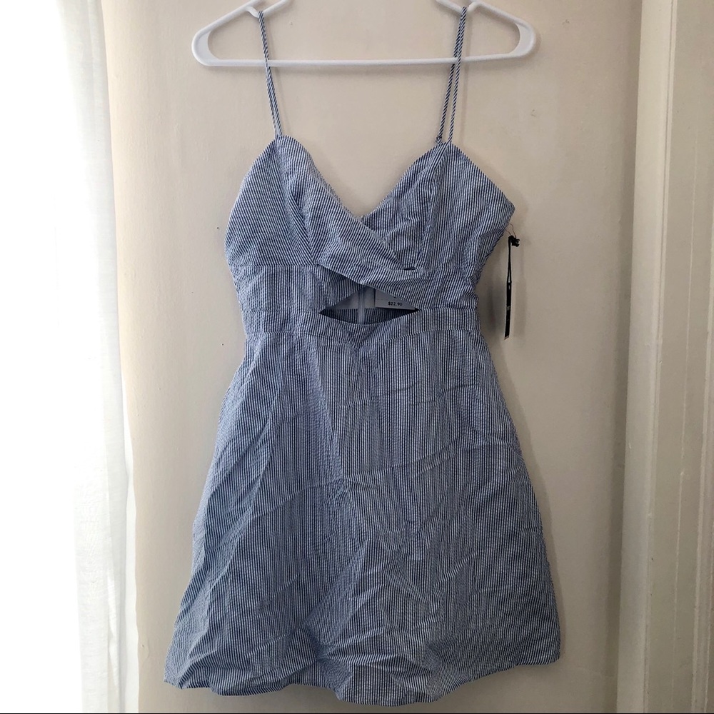 Forever 21 Seersucker Mini Dress